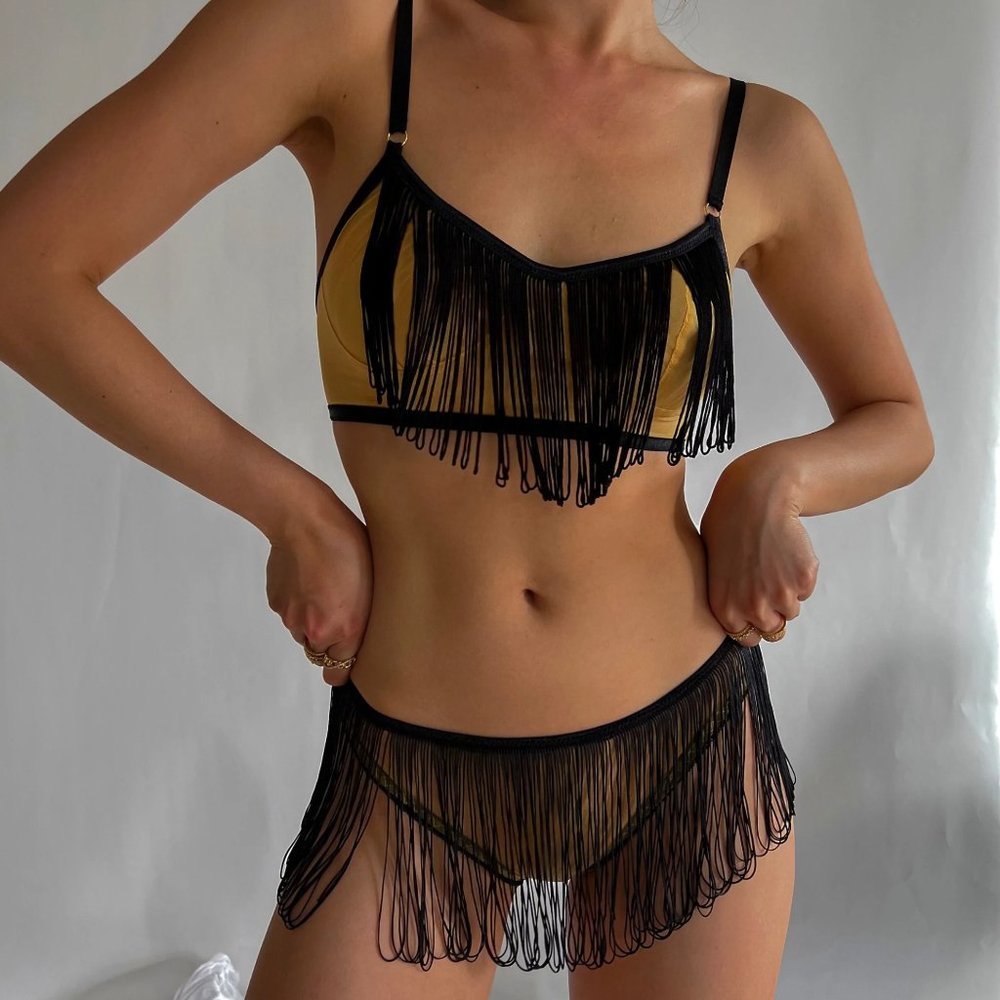 EMPRESS MIMI LONDON Roaring 20s Jazzy Flapper  Role-Play Cosplay LINGERIE SET